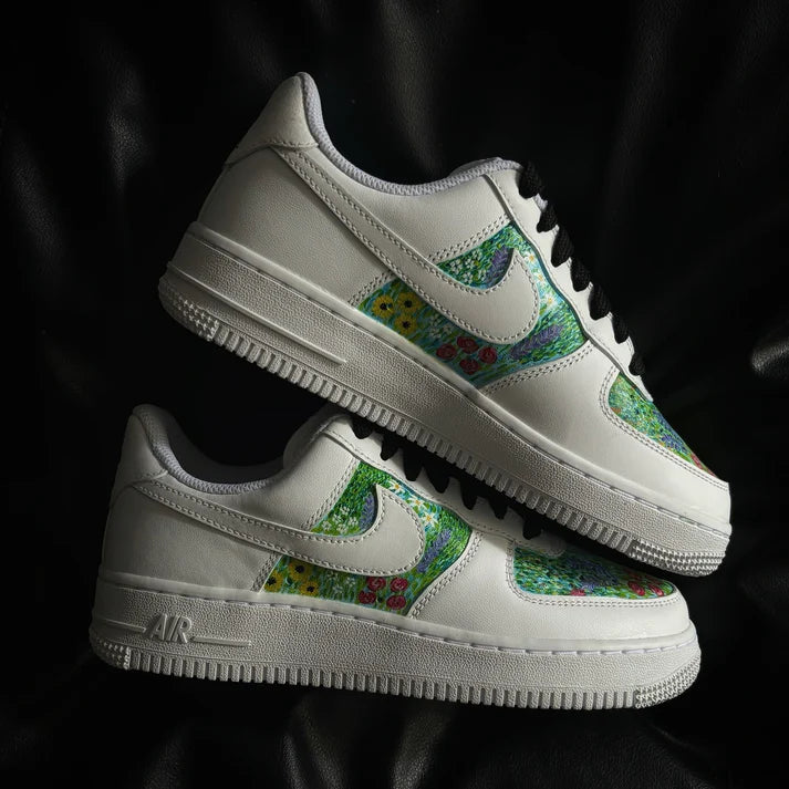 NIKE AIR FORCE 1 X FLOWERS OPEN BOX UNUSED