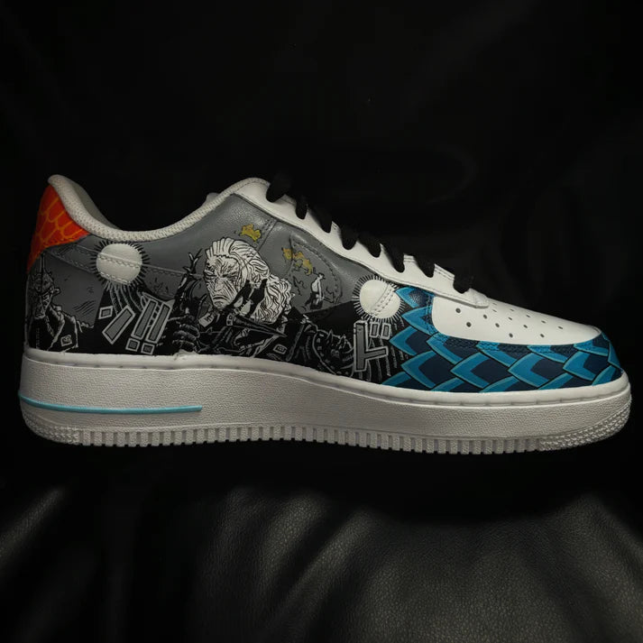 NIKE AIR FORCE 1 X LUFFY GEAR 5 X KAIDO OPEN BOX UNUSED