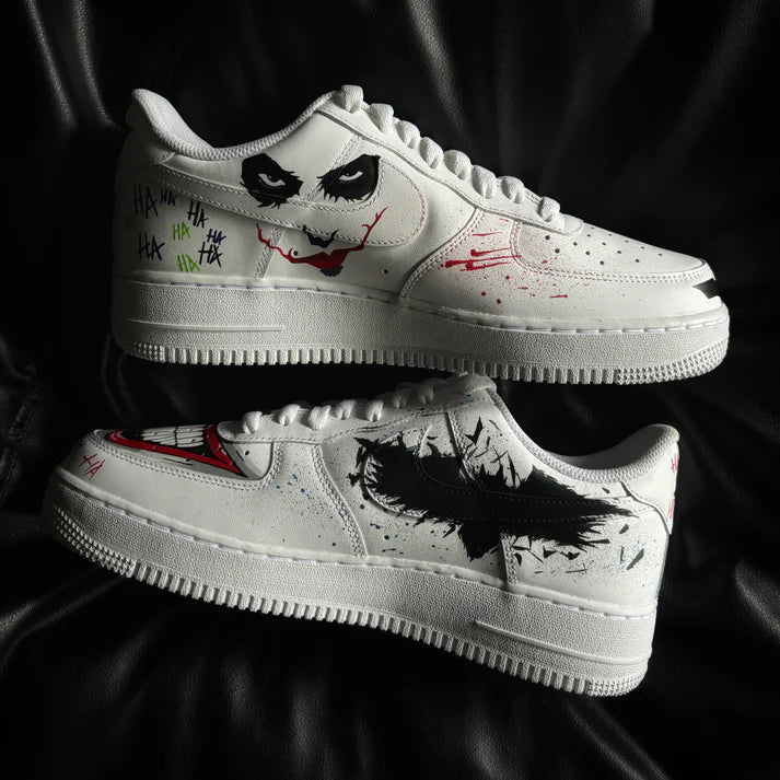 NIKE AIR FORCE 1 X JOKER X BATMAN OPEN BOX UNUSED