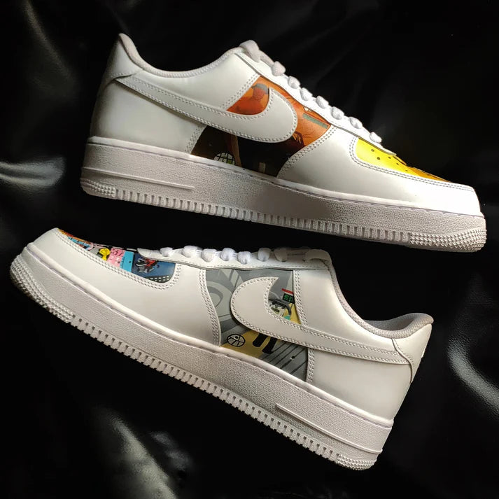 NIKE AIR FORCE 1 X GRAND THEFT AUTO OPEN BOX UNUSED