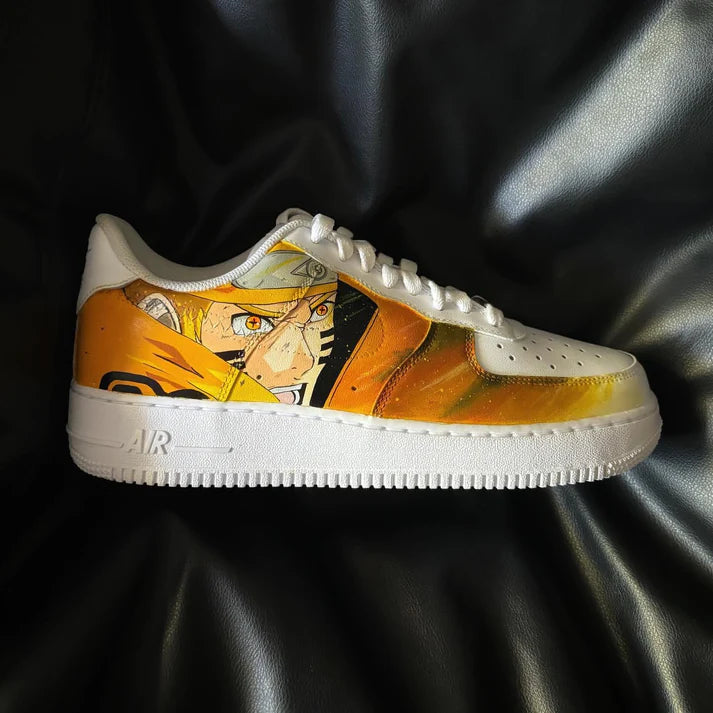 NIKE AIR FORCE 1 X NARUTO X SASUKE OPEN BOX UNUSED