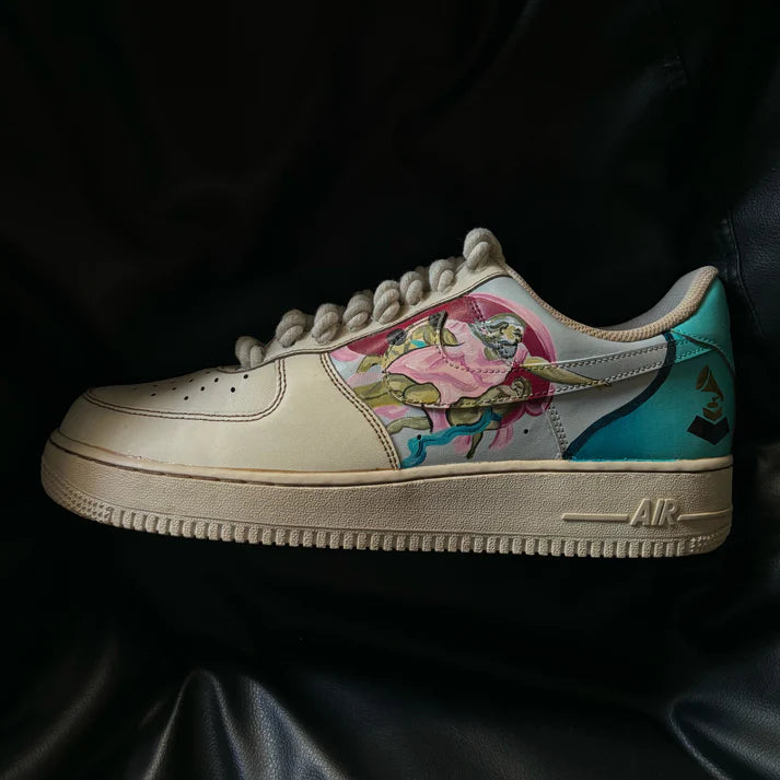 NIKE AIR FORCE 1 X THE CREATION OF ADAM INSPIRED OPEN BOX UNUSED