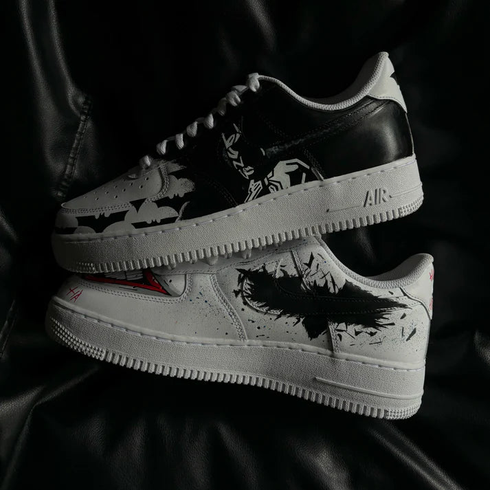 NIKE AIR FORCE 1 X JOKER X BATMAN OPEN BOX UNUSED