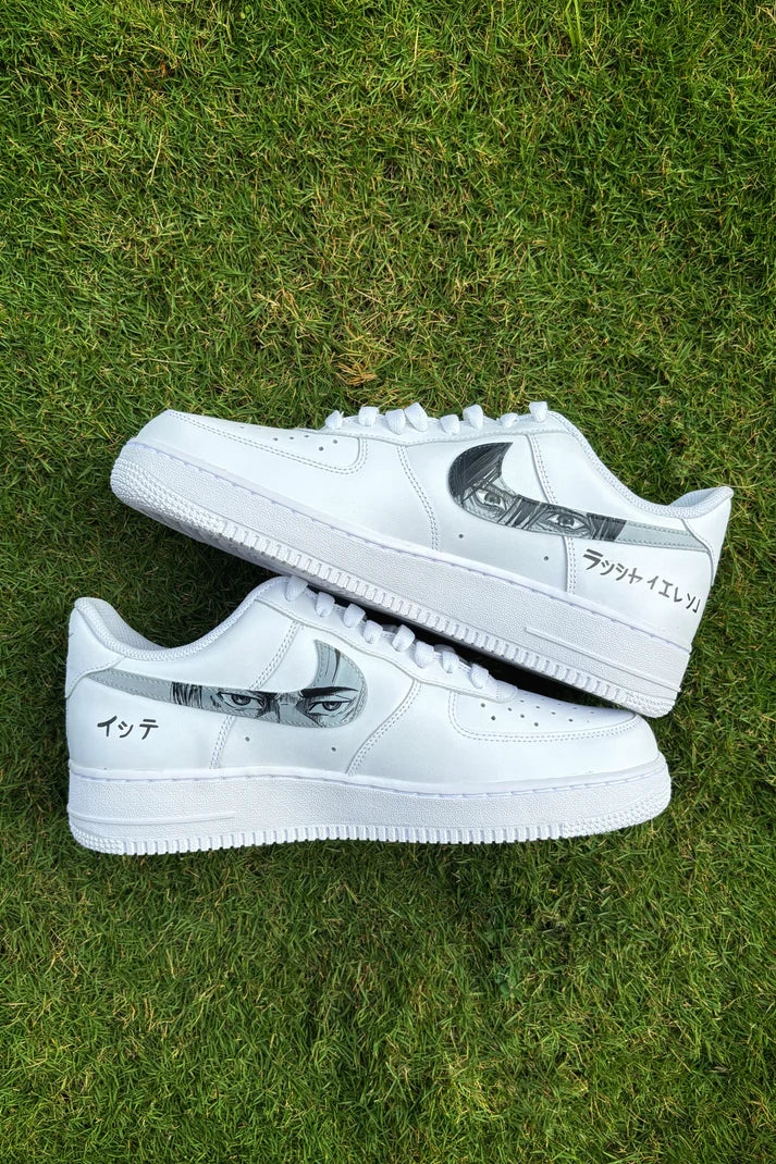 NIKE AIR FORCE 1 X TATTACK ON TITAN OPEN BOX UNUSED