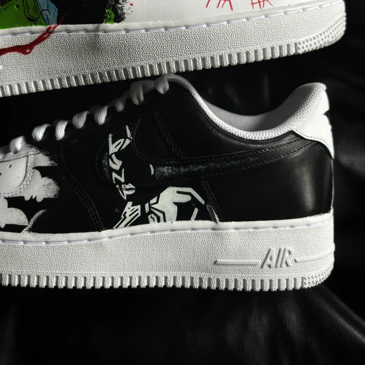 NIKE AIR FORCE 1 X JOKER X BATMAN OPEN BOX UNUSED