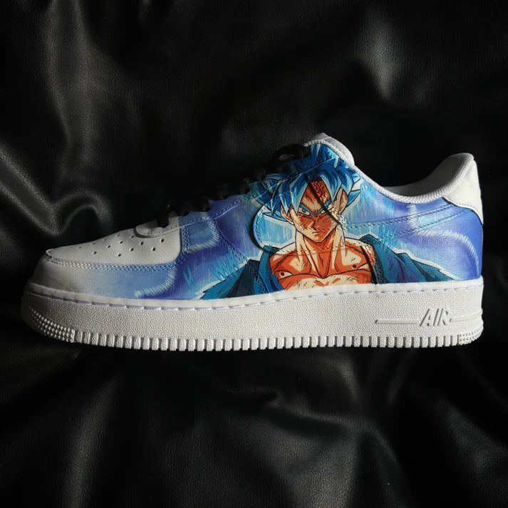 NIKE AIR FORCE 1 X GOKU X VEGETA OPEN BOX UNUSED