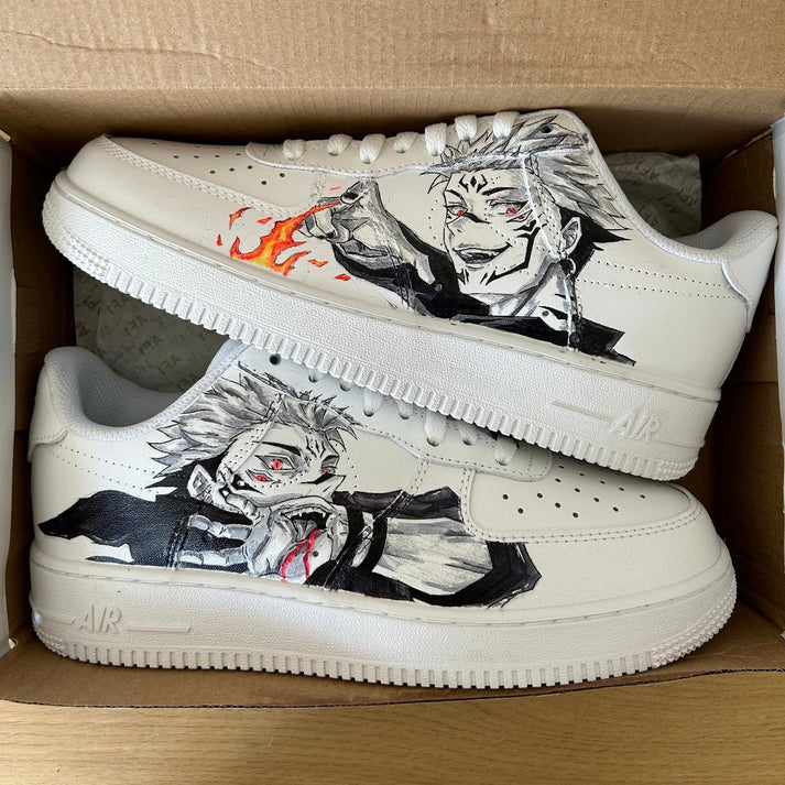 NIKE AIR FORCE 1 X JUJUTSU KAISEN  OPEN BOX UNUSED