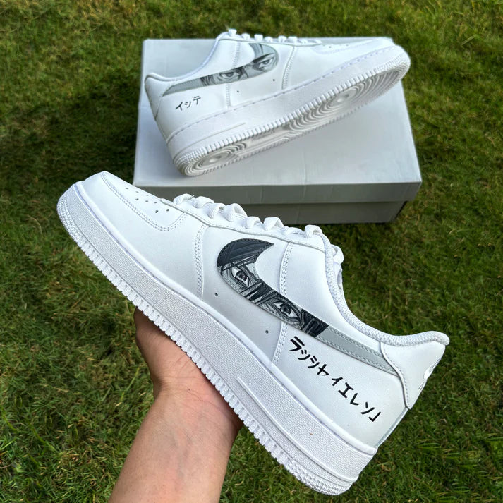 NIKE AIR FORCE 1 X TATTACK ON TITAN OPEN BOX UNUSED