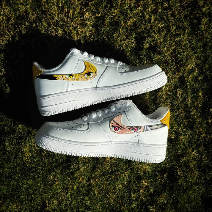 NIKE AIR FORCE 1 X DEMON SLAYES EYES  OPEN BOX UNUSED