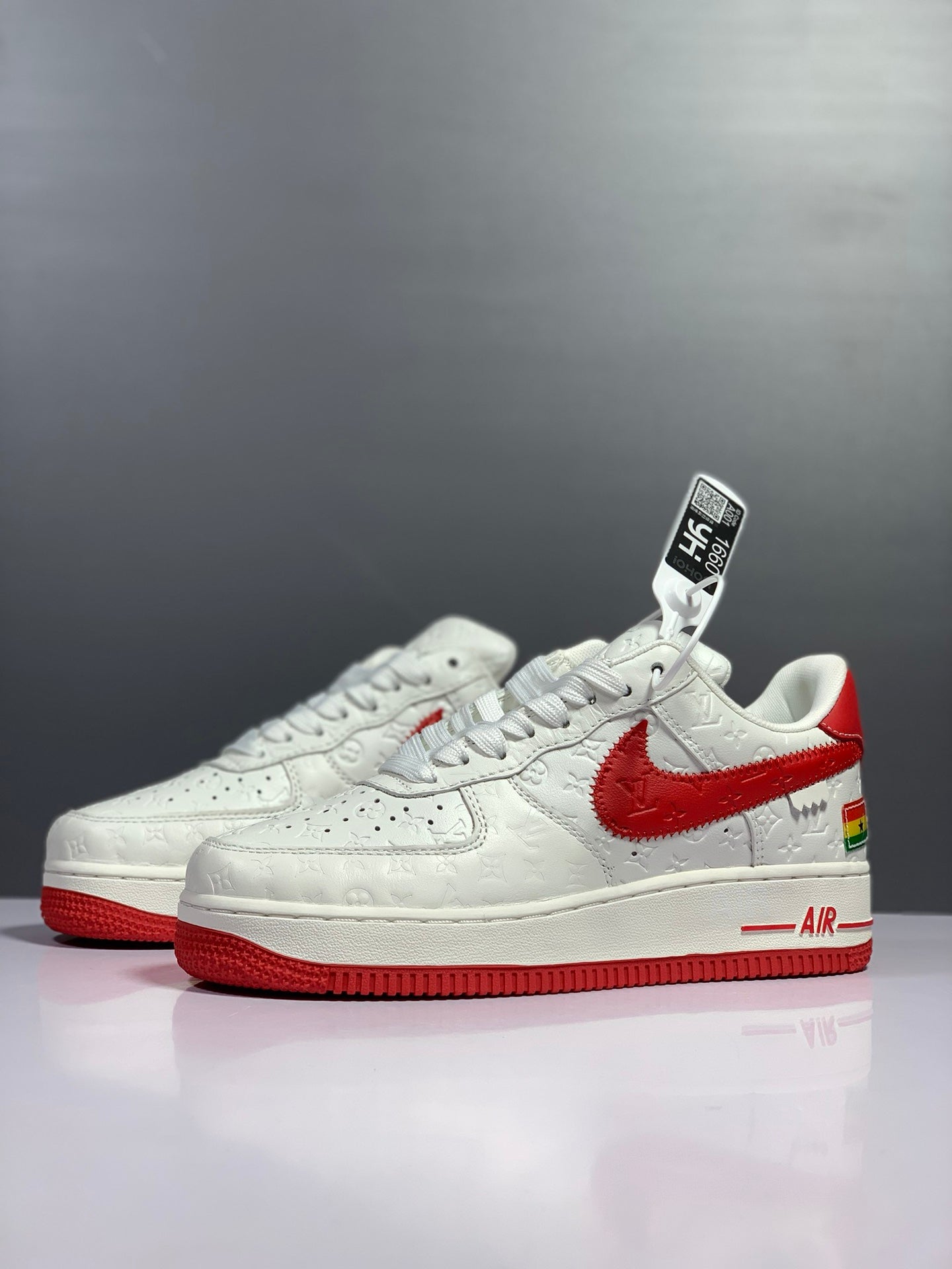 LOUIS VUITTON NIKE AIR FORCE 1 LOW OPE BOX UNUSED