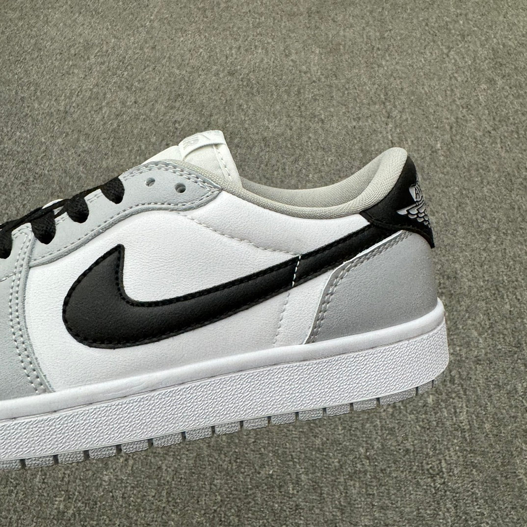 AIR JORDAN 1 LOW OG 'WHITE/BLACK-WOLF GREY' OPEN BOX UNUSED