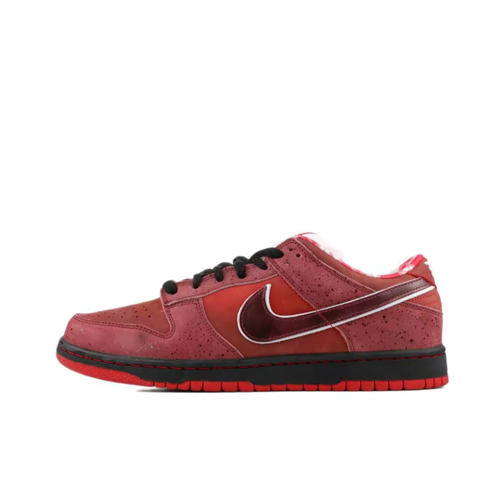 NIKE DUNK LOW PREMIUM "RED KOBSTER" OPEN BOX UNUSED