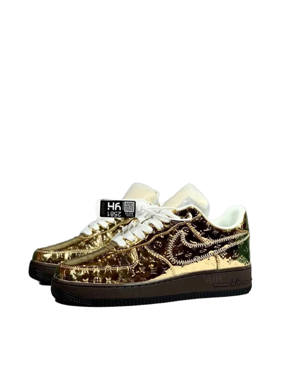 LOUIS VUITTON X NIKE AIR FORCE 1 LOW OPEN BOX UNUSED