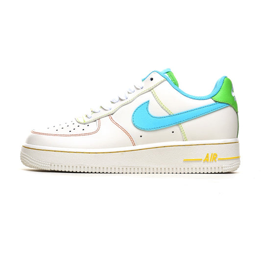 CUSTOM NIKE AIR FORCE 1  RAINBOW OPEN BOX UNUSED