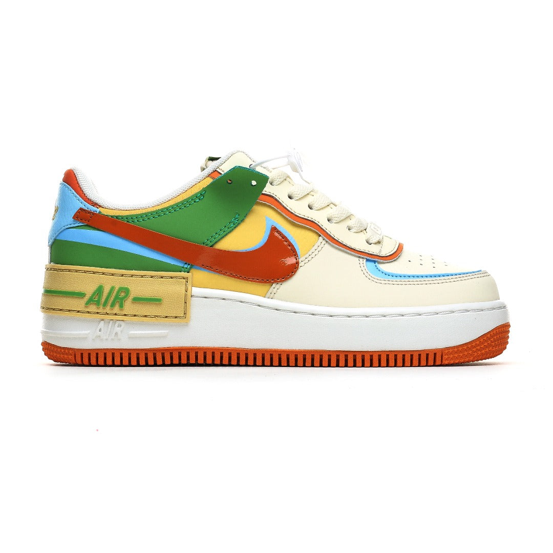 CUSTOM NIKE AIR FORCE 1 MULTICOLOR OPEN BOX UNUSED