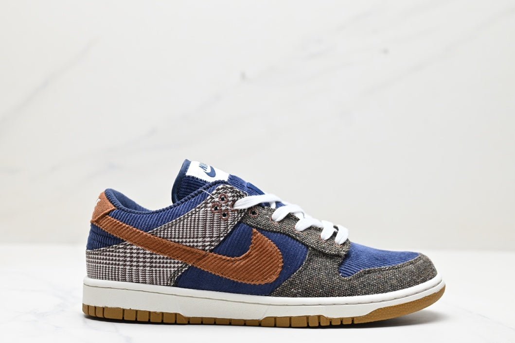 DUNK LOW PRM 'MIDNIGHT NAVY/ALE BROWN' OPEN BOX UNUSED