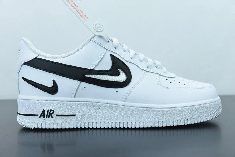 NIKE AIR FORCE 1 '07' WHITE/BLACK OPEN BOX UNUSED