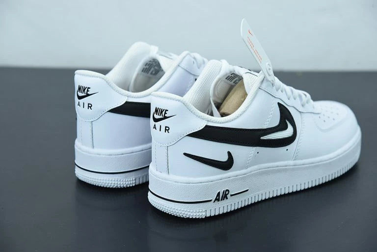 NIKE AIR FORCE 1 '07' WHITE/BLACK OPEN BOX UNUSED