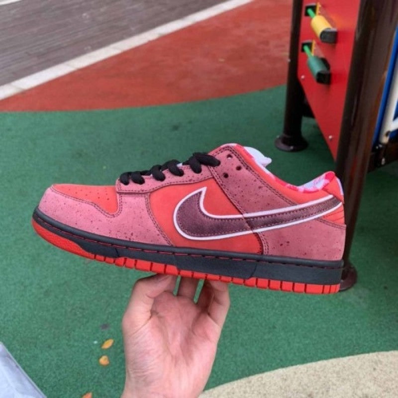 NIKE DUNK LOW PREMIUM "RED KOBSTER" OPEN BOX UNUSED