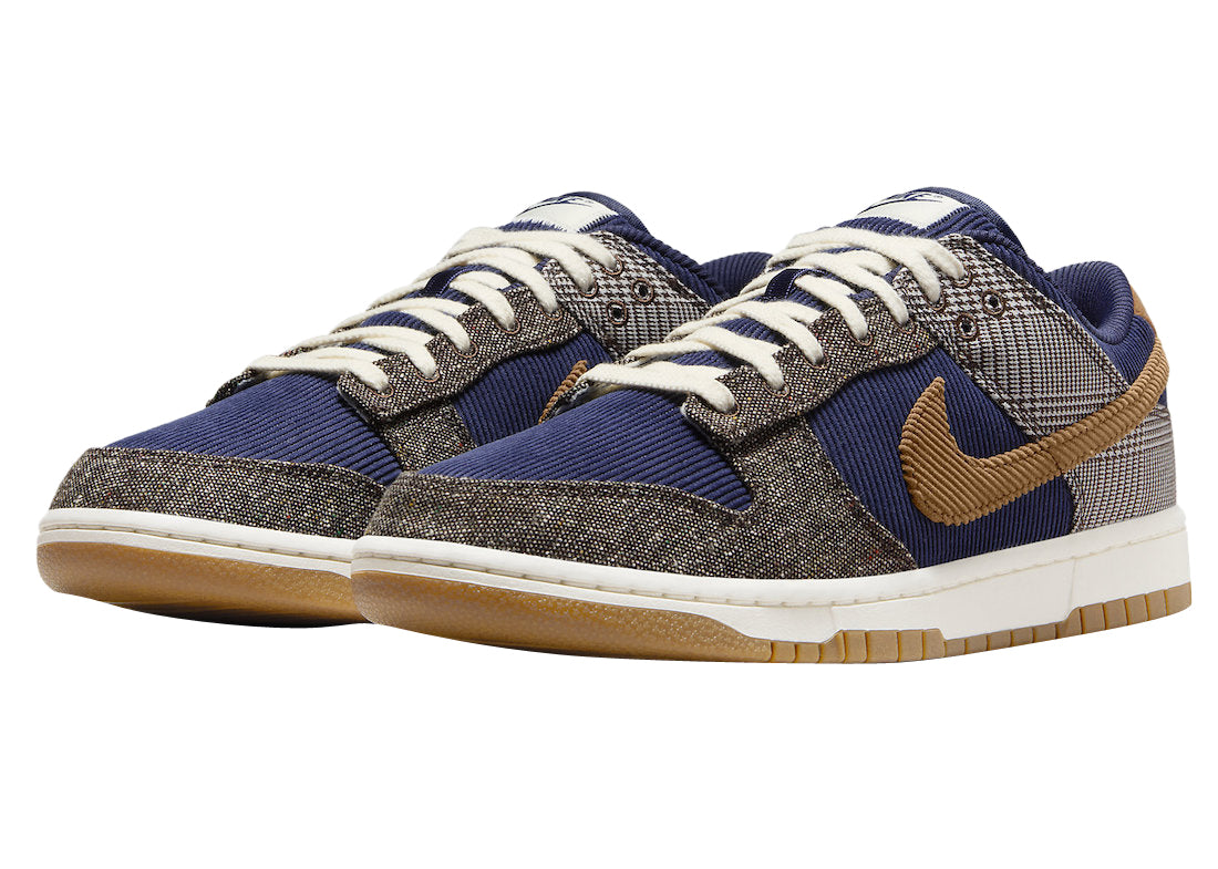 DUNK LOW PRM 'MIDNIGHT NAVY/ALE BROWN' OPEN BOX UNUSED