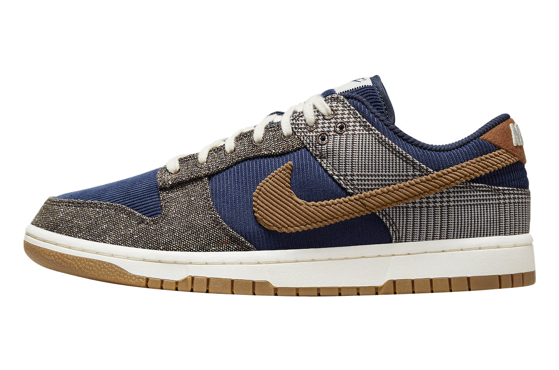 DUNK LOW PRM 'MIDNIGHT NAVY/ALE BROWN' OPEN BOX UNUSED