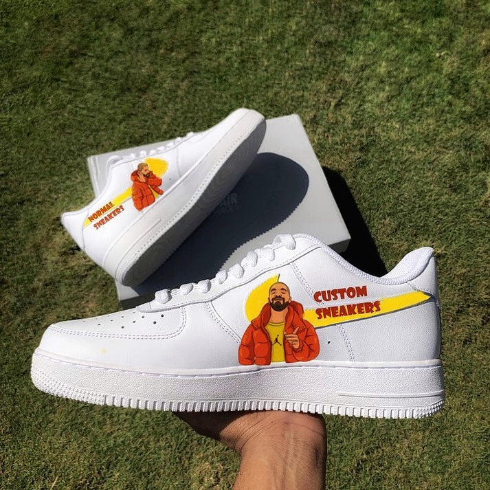 NIKE AIR FORCE 1 X DRAKE MEMO OPEN BOX UNUSED