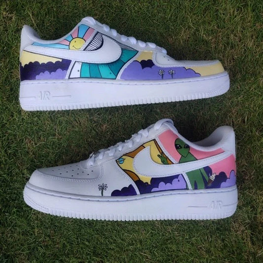 NIKE AIR FORCE 1 X ALIEN OPEN BOX UNUSED