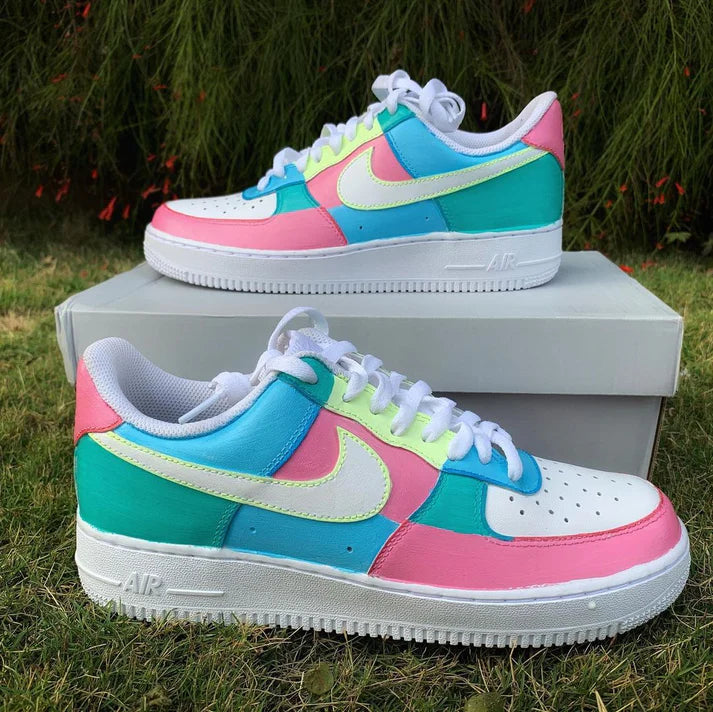 NIKE AIR FORCE 1 X PASTEL CANDY OPEN BOX UNUSED