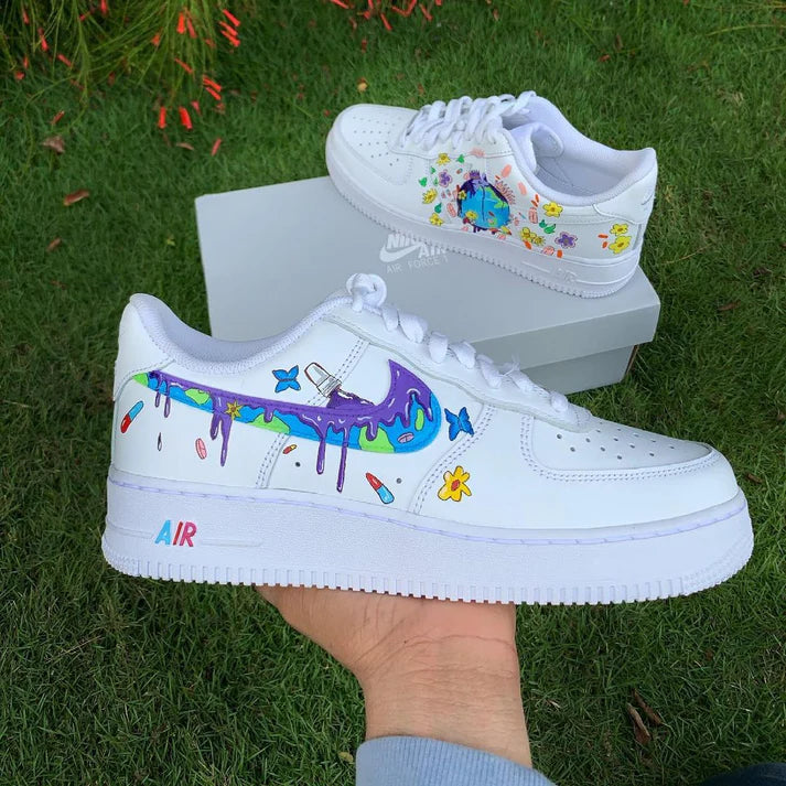 NIKE AIR FORCE 1 X DRIP OPEN BOX UNUSED