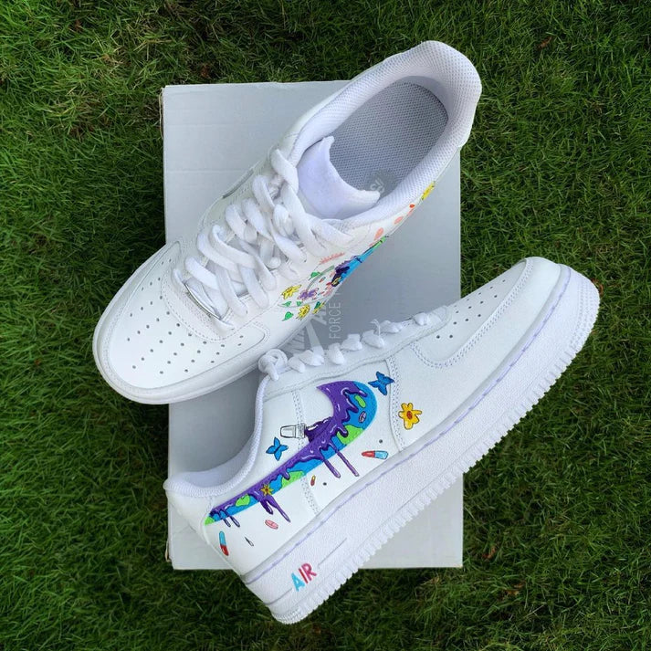 NIKE AIR FORCE 1 X DRIP OPEN BOX UNUSED