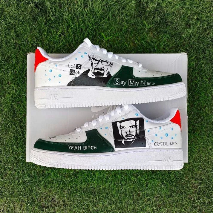 NIKE AIR FORCE 1 X BREAKING BAD OPEN BOX UNUSED