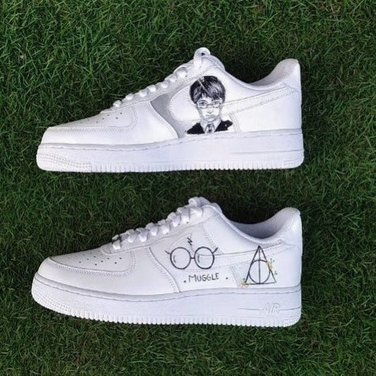 NIKE AIR FORCE 1 X HARRY POTTER OPEN BOX UNUSED