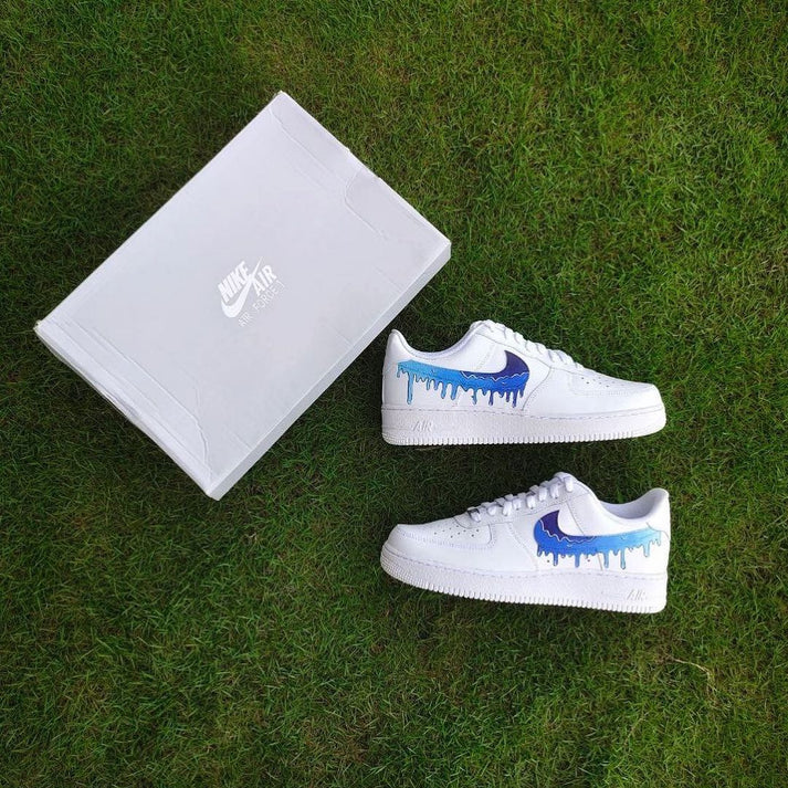 NIKE AIR FORCE 1 X GARDIENT DRIP OPEN BOX UNUSED