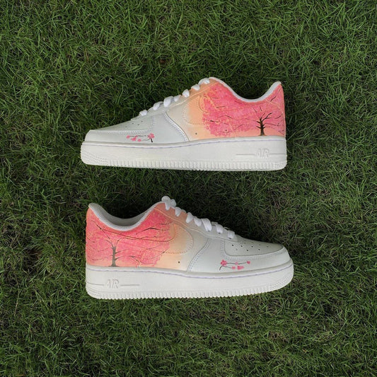 NIKE AIR FORCE 1 X CHERRY BLOSSOM OPEN BOX UNUSED