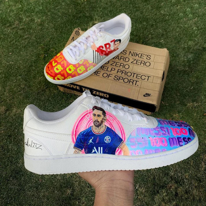 NIKE COURT VISION X MESSI X RONALDO OPEN BOX UNUSED