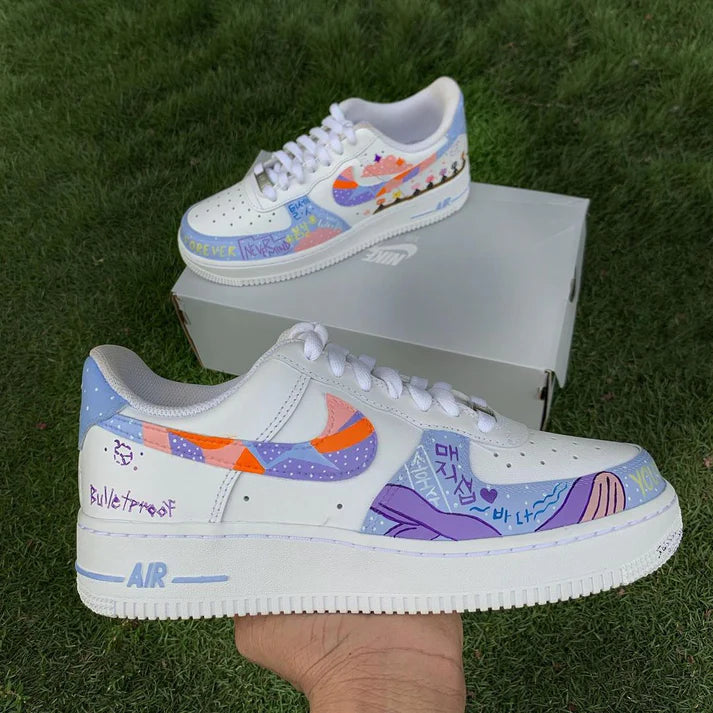 NIKE AIR FORCE 1 X BTS OPEN BOX UNUSED