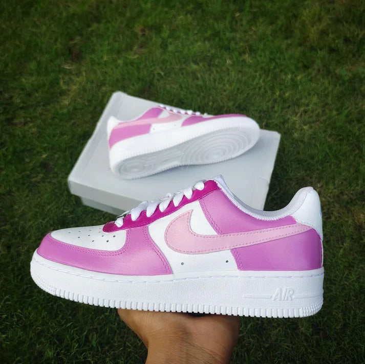 NIKE AIR FORCE 1 X VALENTINE'S PINK PASTEL OPEN BOX UNUSED