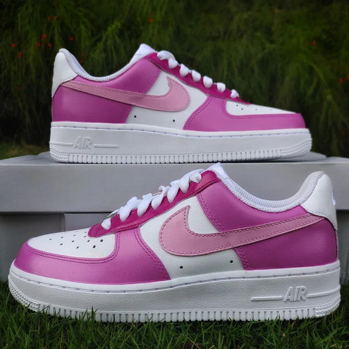 NIKE AIR FORCE 1 X VALENTINE'S PINK PASTEL OPEN BOX UNUSED