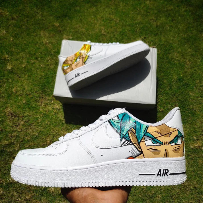 NIKE AIR FORCE 1 X DRAGON BALL Z OPEN BOX UNUSED