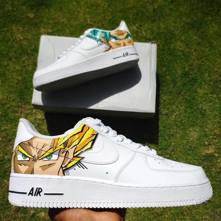 NIKE AIR FORCE 1 X DRAGON BALL Z OPEN BOX UNUSED