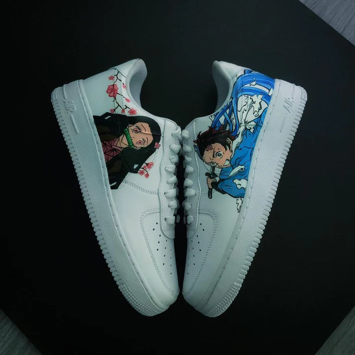 NIKE AIR FORCE 1 X DEMON SHAYER OPEN BOX UNUSED