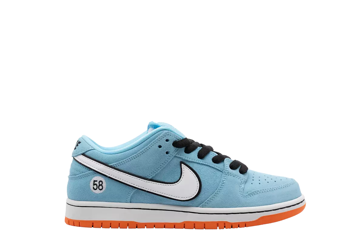 NIKE SB DUNK LOW PRO CLUB 58 GULF OPEN BOX UNUSED